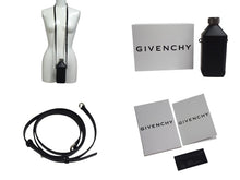 Load image into Gallery viewer, 新品未使用 GIVENCHY ジバンシィ WATER BOTTLE STRAP モダン ウォーターボトル メタル レザー ブラック 中古 4b000652