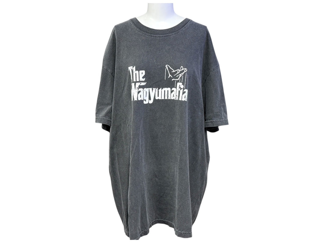 WAGYU MAFIA 和牛マフィア オフィシャル ワールドツアー 半袖Tシャツ ゴッドファーザーサンプリングサイズXL 美品中古ロゴ 4b000656 