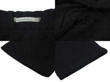 Load image into Gallery viewer, 新品未使用 CHROME HEARTS クロムハーツ Y NOT スローライドロゴ 刺繍 パンツ ブラック ボトムス シルバー金具 サイズM 中古 4b000726