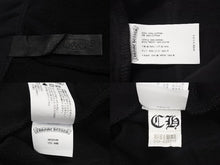 Load image into Gallery viewer, 新品未使用 CHROME HEARTS クロムハーツ Y NOT スローライドロゴ 刺繍 パンツ ブラック ボトムス シルバー金具 サイズM 中古 4b000726