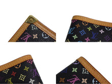 Load image into Gallery viewer, LOUIS VUITTON ルイヴィトン 手帳カバー システム手帳 アジェンダPM R20895 モノグラムマルチカラー ノワール 美品 中古 4b000763