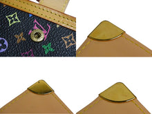 Load image into Gallery viewer, LOUIS VUITTON ルイヴィトン 手帳カバー システム手帳 アジェンダPM R20895 モノグラムマルチカラー ノワール 美品 中古 4b000763