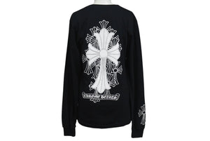 CHROME HEARTS クロムハーツ 長袖Tシャツ ロンT 背面セメタリー