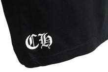 Load image into Gallery viewer, CHROME HEARTS クロムハーツ 長袖Ｔシャツ ロンT 背面セメタリークロス ブラック コットン サイズS 美品 中古 4b000781