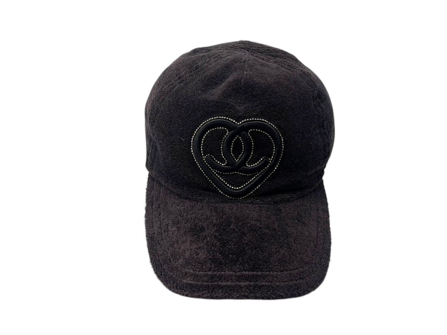 定番 CHANEL シャネル ハートココマーク パイル キャップ サイズM 帽子