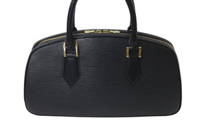 LOUIS VUITTON ルイヴィトン エピ ジャスミン ハンドバッグ M52782 ノワール ブラック エピレザー 美品 4b000816