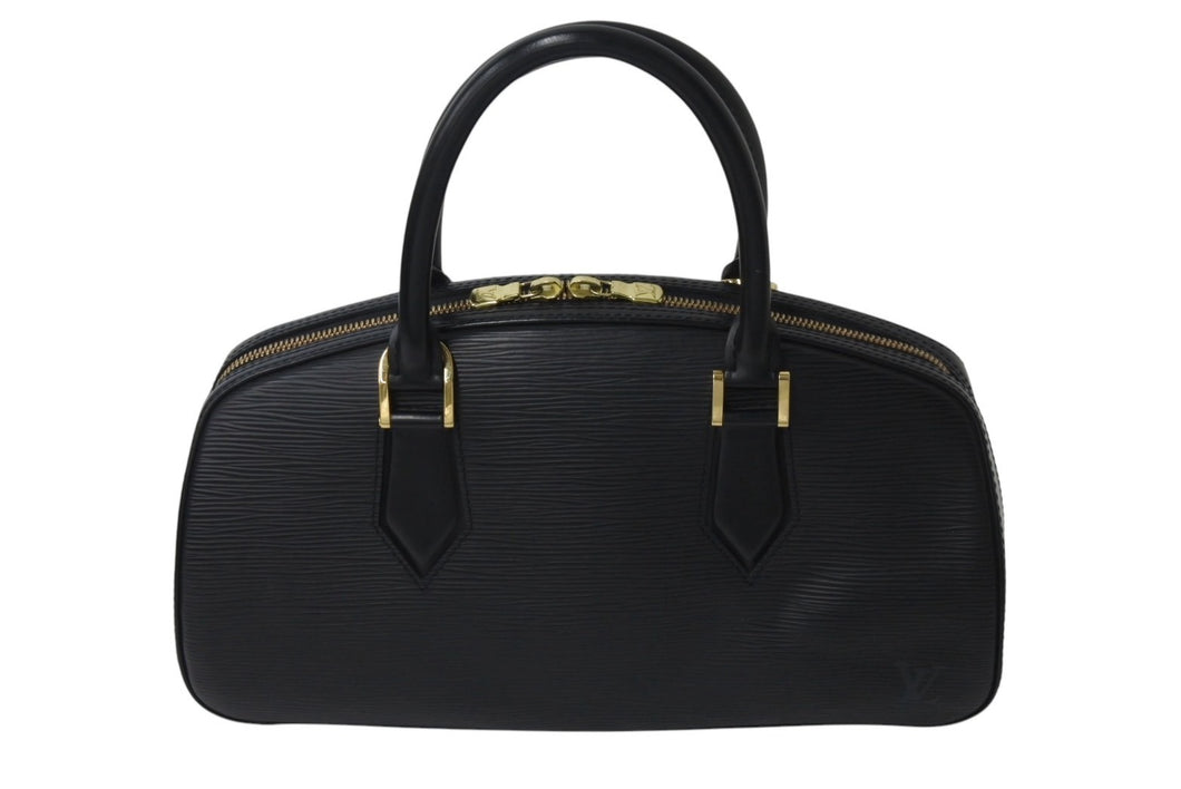 LOUIS VUITTON ルイヴィトン エピ ジャスミン ハンドバッグ M52782 ノワール ブラック エピレザー 美品 中古 4b000818