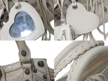 Load image into Gallery viewer, 極美品 BALENCIAGA バレンシアガ ショルダーバッグ NEO CAGOLE XS ネオカゴール XS 700940 ベージュ シルバー金具 中古 4b000819