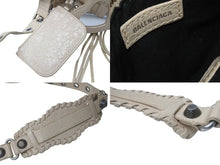 Load image into Gallery viewer, 極美品 BALENCIAGA バレンシアガ ショルダーバッグ NEO CAGOLE XS ネオカゴール XS 700940 ベージュ シルバー金具 中古 4b000819