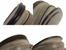 Load image into Gallery viewer, Chloe クロエ ナイル スモール 2WAY ブレスレットバッグ ショルダーバッグ 3S1301 レザー モッティーグレー ゴールド金具 美品 中古 4b000824