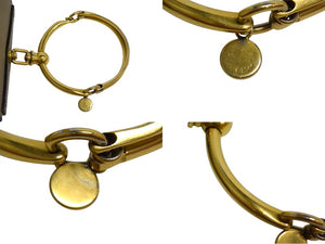 Chloe クロエ ナイル スモール 2WAY ブレスレットバッグ ショルダーバッグ 3S1301 レザー モッティーグレー ゴールド金具 美品 中古 4b000824
