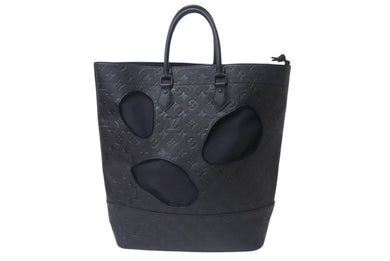 極美品 LOUIS VUITTON ルイヴィトン × COMME des GARCONS コムデギャルソン ウィズホールズPM トートバッグ M45887 川久保玲 中古 4b000827