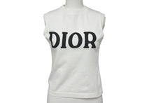 Load image into Gallery viewer, 極美品 ChristianDior クリスチャンディオール タンクトップ 1P18151020 サイズM ナンバリングプリント ホワイト 中古 4b000829