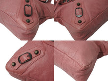 Load image into Gallery viewer, BALENCIAGA バレンシアガ ザ ファースト 2WAY ハンドバッグ ワンショルダー ピンク レザー 103208 良品 中古 4b000834