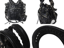 Load image into Gallery viewer, 極美品 BALENCIAGA バレンシアガ ルカゴールXS ハンドバッグ ショルダーバッグ 2WAY 702432 レザー ブラック 中古 4b000835