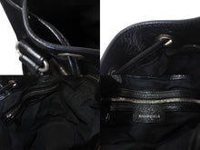 Load image into Gallery viewer, 極美品 BALENCIAGA バレンシアガ ルカゴールXS ハンドバッグ ショルダーバッグ 2WAY 702432 レザー ブラック 中古 4b000835