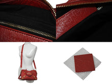 Load image into Gallery viewer, BALENCIAGA バレンシアガ ミニ シティ ハンドバッグ ショルダーバッグ 2WAY 390160 レザー レッド 美品 中古 4b000839