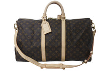 Load image into Gallery viewer, 極美品 LOUIS VUITTON ルイヴィトン キーポルバンドリエール50 モノグラムキャンバス M41416 ボストンバッグ 中古 4b000846