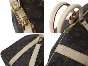 極美品 LOUIS VUITTON ルイヴィトン キーポルバンドリエール50