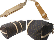 Load image into Gallery viewer, 極美品 LOUIS VUITTON ルイヴィトン キーポルバンドリエール50 モノグラムキャンバス M41416 ボストンバッグ 中古 4b000846