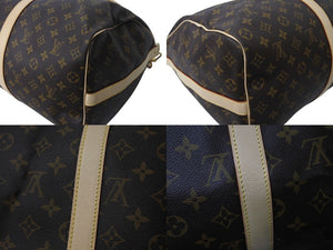 極美品 LOUIS VUITTON ルイヴィトン キーポルバンドリエール50 モノグラムキャンバス M41416 ボストンバッグ 中古 4b000846