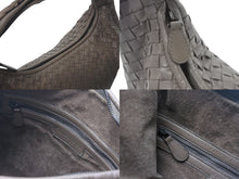 Load image into Gallery viewer, BOTTEGAVENETA ボッテガヴェネタ イントレチャート ホーボー ハンドバッグ B002633530 レザー ベージュ 中古 4b000848