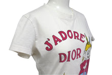 Load image into Gallery viewer, Christian Dior クリスチャンディオール 02SS SUMMER HOLIDAY 半袖Tシャツ 2A12155029 サイズ38 ガリアーノ期 ホワイト 美品 中古 4b000850