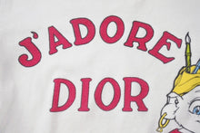 Load image into Gallery viewer, Christian Dior クリスチャンディオール 02SS SUMMER HOLIDAY 半袖Tシャツ 2A12155029 サイズ38 ガリアーノ期 ホワイト 美品 中古 4b000850