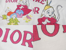Load image into Gallery viewer, Christian Dior クリスチャンディオール 02SS SUMMER HOLIDAY 半袖Tシャツ 2A12155029 サイズ38 ガリアーノ期 ホワイト 美品 中古 4b000850