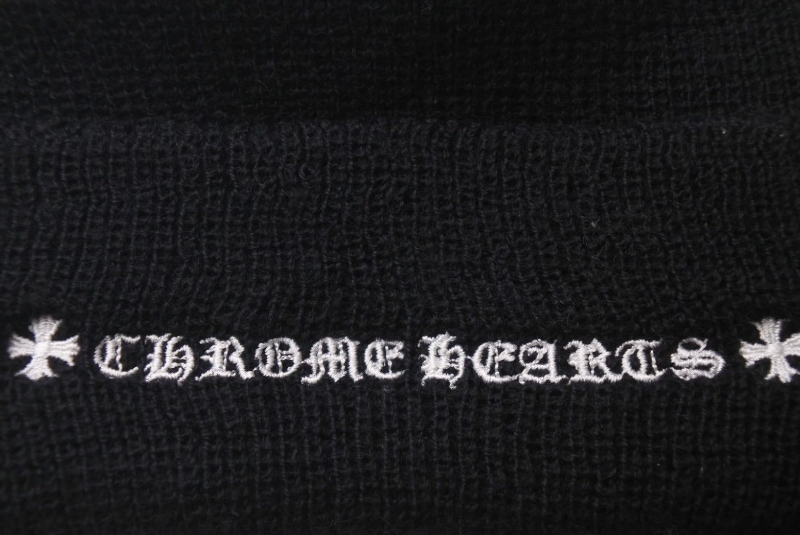 極美品 CHROME HEARTS クロムハーツ ニットキャップ ビーニー CH