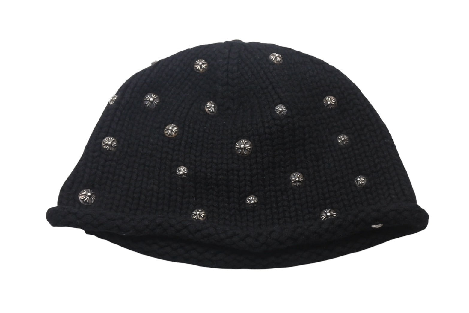 上品な 極美品 CHROME HEARTS クロムハーツ ビーニー ニット帽 CH 帽子