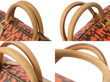 Load image into Gallery viewer, 極美品 LOUIS VUITTON ルイヴィトン スピーディ30 ボストンバッグ M93705 モノグラム グラフィティ オレンジ 中古 4b000874
