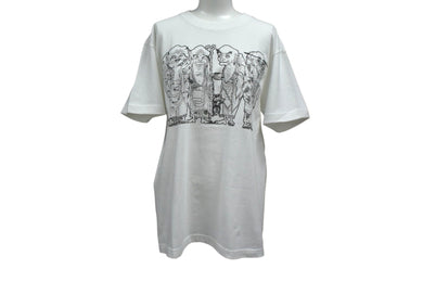TAKASHI MURAKAMI 村上隆 多目羅漢 半袖Ｔシャツ ホワイト The 500 Arhats MORI ART MUSEUM 森美術館 コットン サイズM 美品 中古 4b000903