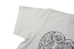 TAKASHI MURAKAMI 村上隆 多目羅漢 半袖Ｔシャツ ホワイト The 500 Arhats MORI ART MUSEUM 森美術館 コットン サイズM 美品 中古 4b000903