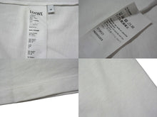 Load image into Gallery viewer, LOEWE ロエベ 半袖Ｔシャツ H6299520CR サイズM 19FW デッサンモチーフ プリント ホワイト ブラック コットン 美品 中古 4b000939
