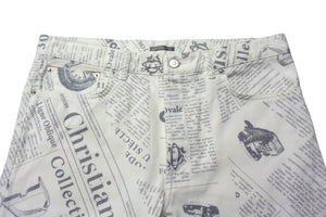 DIOR HOMME ディオールオム ニュースペーパージーンズ 013DS01BY983 サイズ31 DANIEL ARSHAM ダニエルアーシャム 美品 中古 4b000944