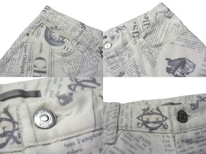 DIOR HOMME ディオールオム ニュースペーパージーンズ 013DS01BY983 サイズ31 DANIEL ARSHAM ダニエルアーシャム 美品 中古 4b000944