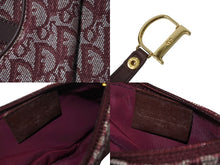 Load image into Gallery viewer, [USED/中古]Christian Dior クリスチャンディオール ハンドバッグ レッド キャンバス レザー ゴールド金具 Bランク 中古 4b000977