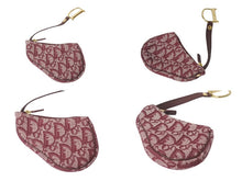 Load image into Gallery viewer, [USED/中古]Christian Dior クリスチャンディオール ハンドバッグ レッド キャンバス レザー ゴールド金具 Bランク 中古 4b000977