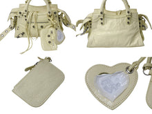 Load image into Gallery viewer, 極美品 BALENCIAGA バレンシアガ Neo Cagole XS 2WAY ショルダーバッグ ネオカゴール 700940 イエロー ラムスキン シルバー金具 中古 4b000987