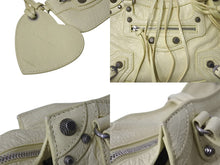 Load image into Gallery viewer, 極美品 BALENCIAGA バレンシアガ Neo Cagole XS 2WAY ショルダーバッグ ネオカゴール 700940 イエロー ラムスキン シルバー金具 中古 4b000987