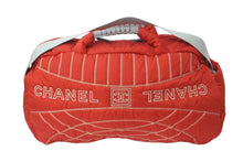 Load image into Gallery viewer, 極美品 CHANEL シャネル スポーツライン 2WAYボストンバッグ ココマーク 10番台 ナイロン レッド ホワイト 中古 4b000989