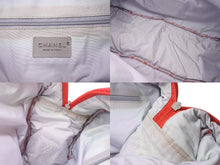 Load image into Gallery viewer, 極美品 CHANEL シャネル スポーツライン 2WAYボストンバッグ ココマーク 10番台 ナイロン レッド ホワイト 中古 4b000989