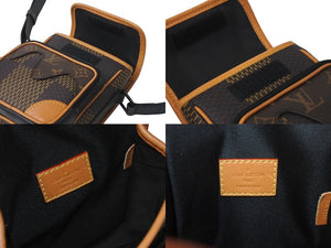 LOUIS VUITTON ルイヴィトン アマゾン メッセンジャーショルダーバッグ N40357 ダミエジャイアント NIGO LVスクエアード 美品 中古 4b001017