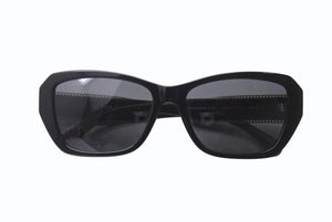 極美品 CHANEL シャネル サングラス アイウェア 5516-A c.622/48 サイズ56□17 140 ココマーク ブラック 中古 4b001104