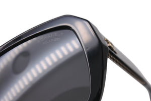 極美品 CHANEL シャネル サングラス アイウェア 5516-A c.622/48 サイズ56□17 140 ココマーク ブラック 中古 4b001104