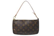 Load image into Gallery viewer, 極美品 LOUIS VUITTON ルイヴィトン アクセサリーポーチ ポシェットアクセソワール M51980 モノグラム ブラウン 中古 4b001155