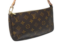 Load image into Gallery viewer, 極美品 LOUIS VUITTON ルイヴィトン アクセサリーポーチ ポシェットアクセソワール M51980 モノグラム ブラウン 中古 4b001155