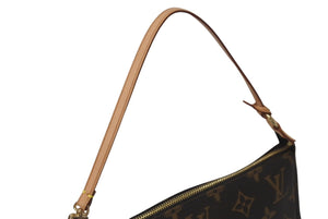 極美品 LOUIS VUITTON ルイヴィトン アクセサリーポーチ ポシェットアクセソワール M51980 モノグラム ブラウン 中古 4b001155
