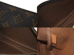 LOUIS VUITTON ルイヴィトン ポシェット アクセソワール アクセサリーポーチ M51980 モノグラム PVC レザー 美品 中古 4b001200